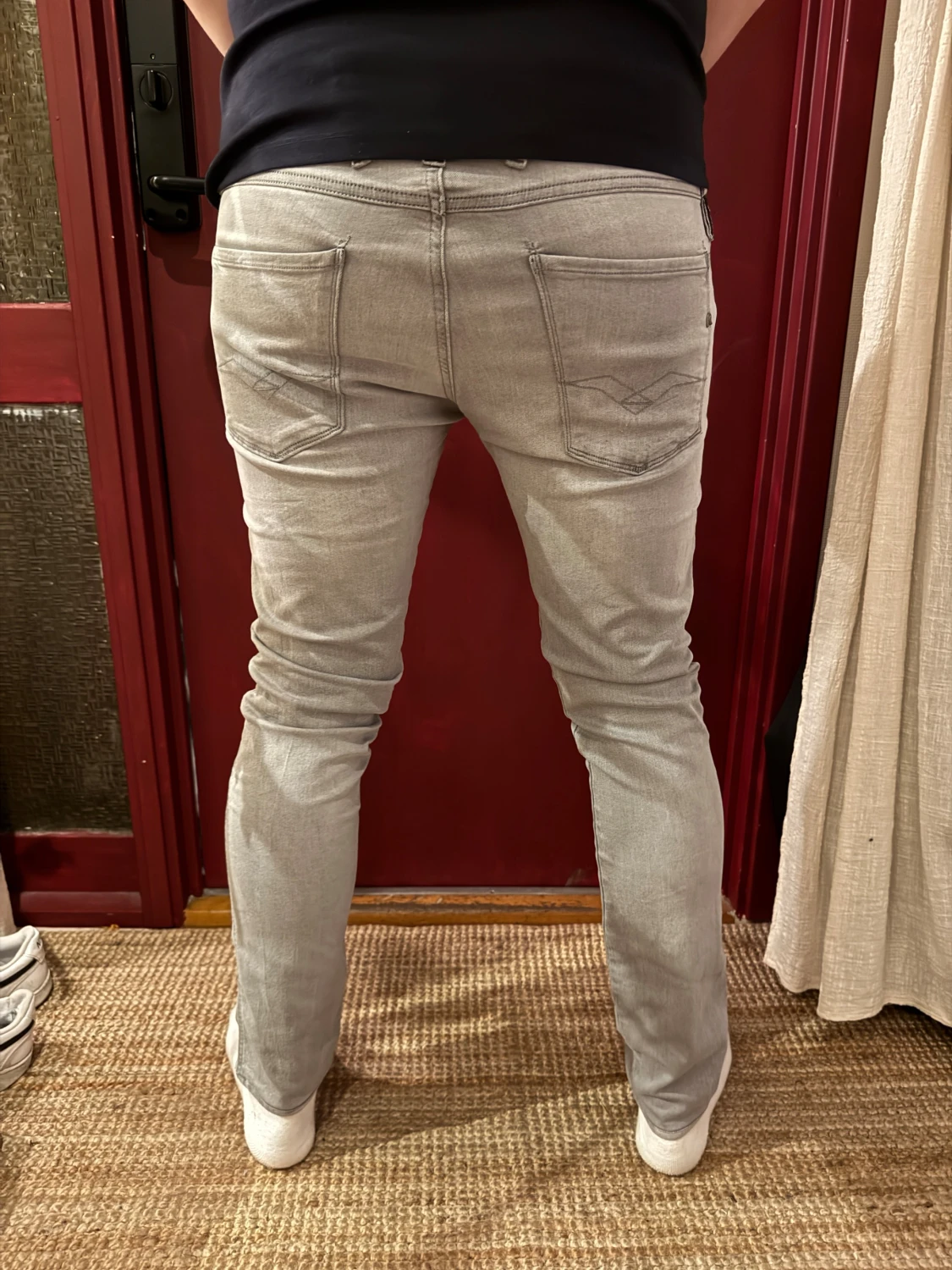 Replay ljusgrå slim jeans - 2