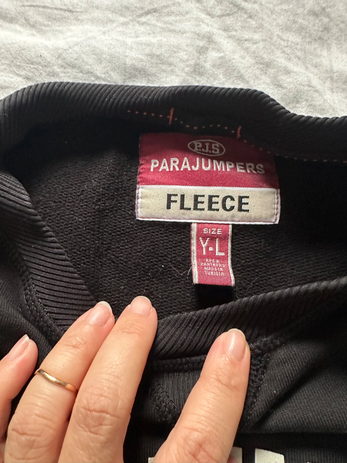 Svart fleece-tröja Parajumpers YL - 2