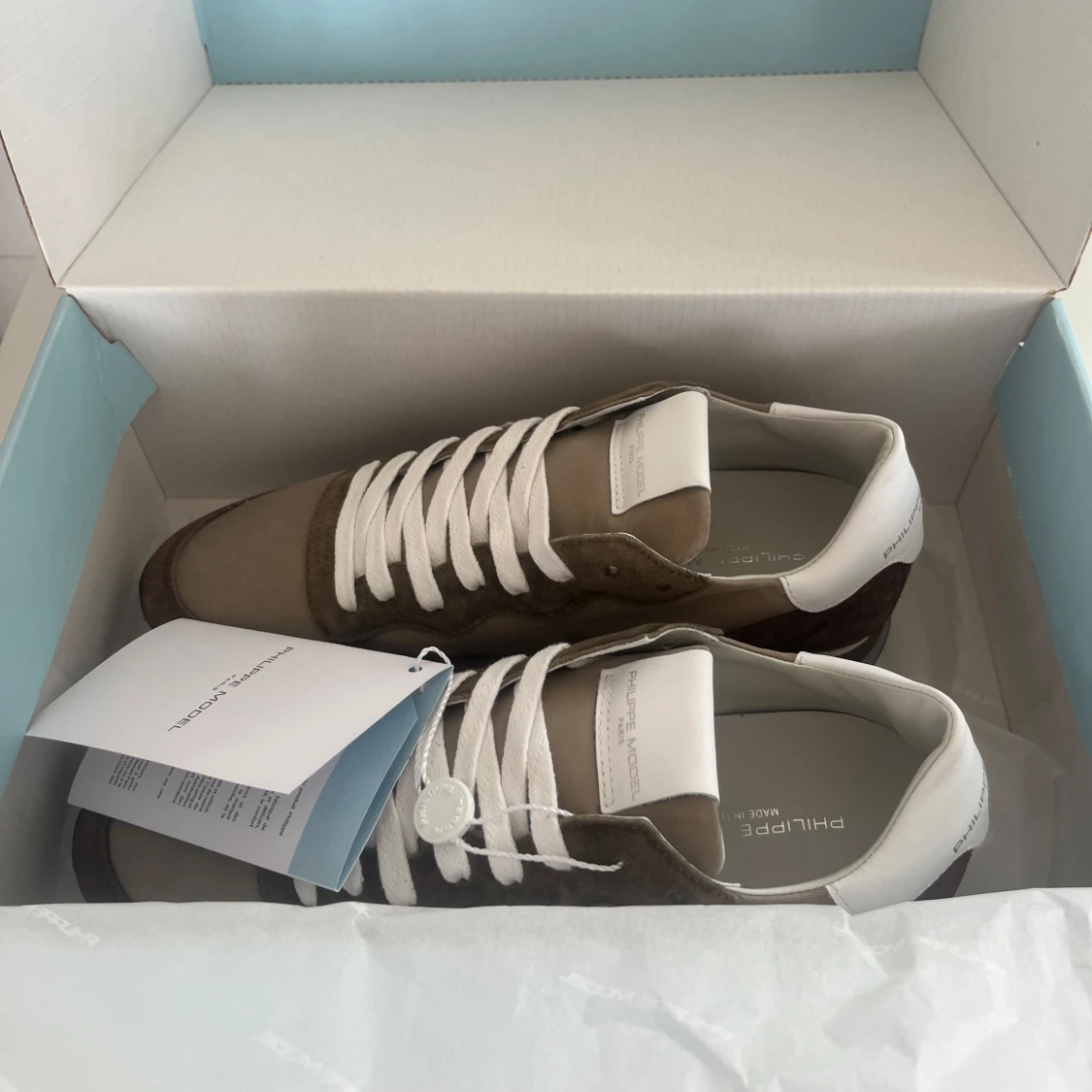 Gröna/Kaki Philippe model skor (HELT NYA) - 3