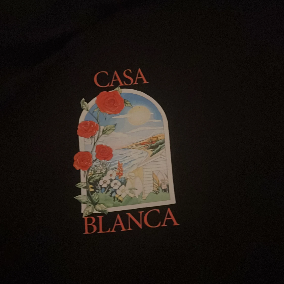 Svart t-shirt från Casablanca M - 4