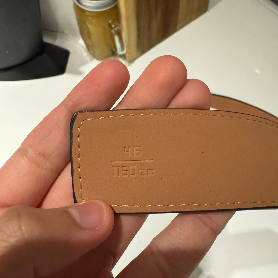 L-V svart rutigt skärp - 3