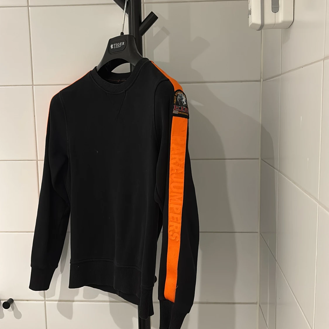 Svart fleece tröja Parajumpers