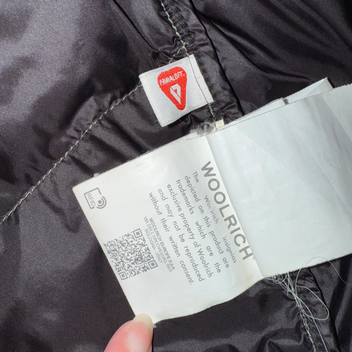 Camouflage pufferjacka från Woolrich - 3