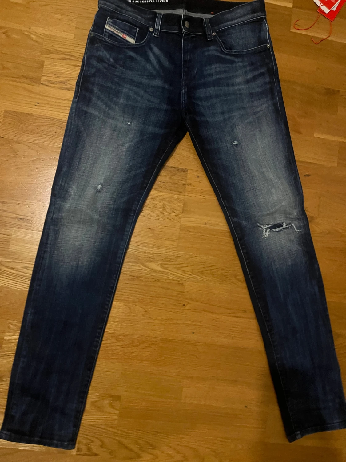 Diesel Buster jeans mörkblå slim jeans  - 4