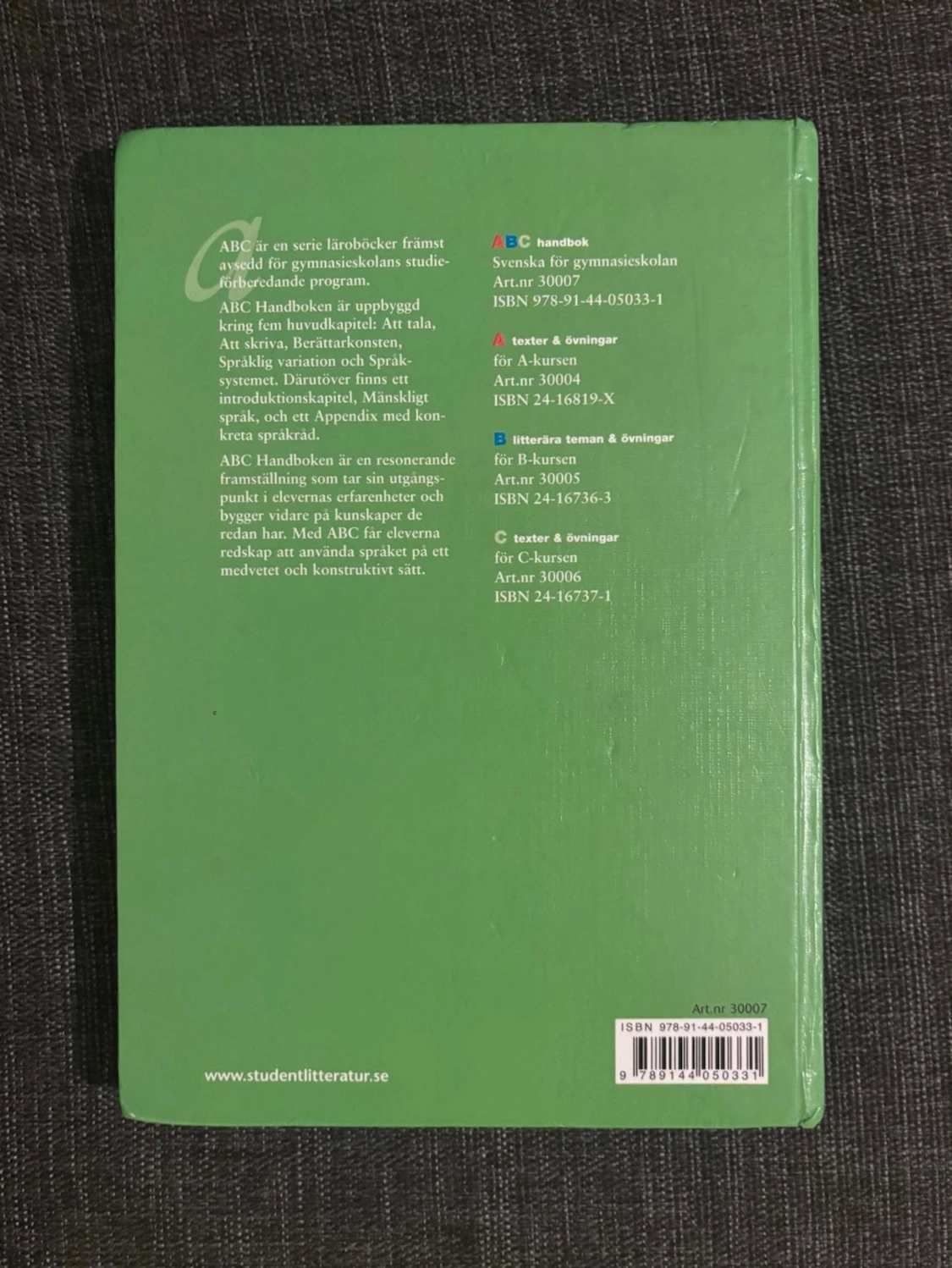 ABC Svenska för gymnasieskolan - 1