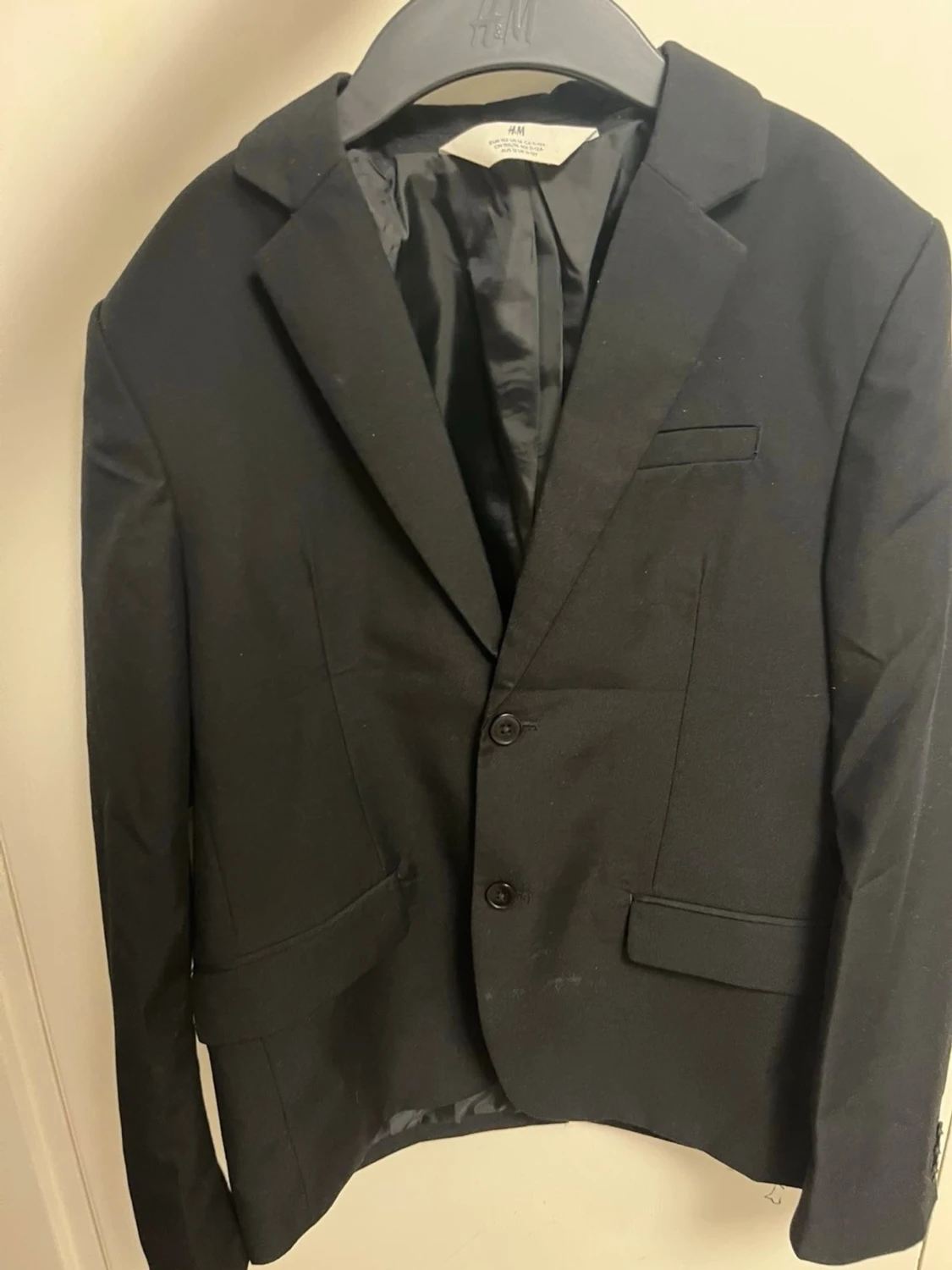 Svart H&M kavaj stl 152 - 2