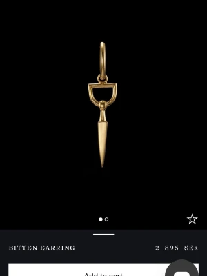 Maria Nilsdotter örhänge  - Säljer detta Maria Nilsdotter örhänge box o allt medföljer. Det är bara ETT örhänge!❤️