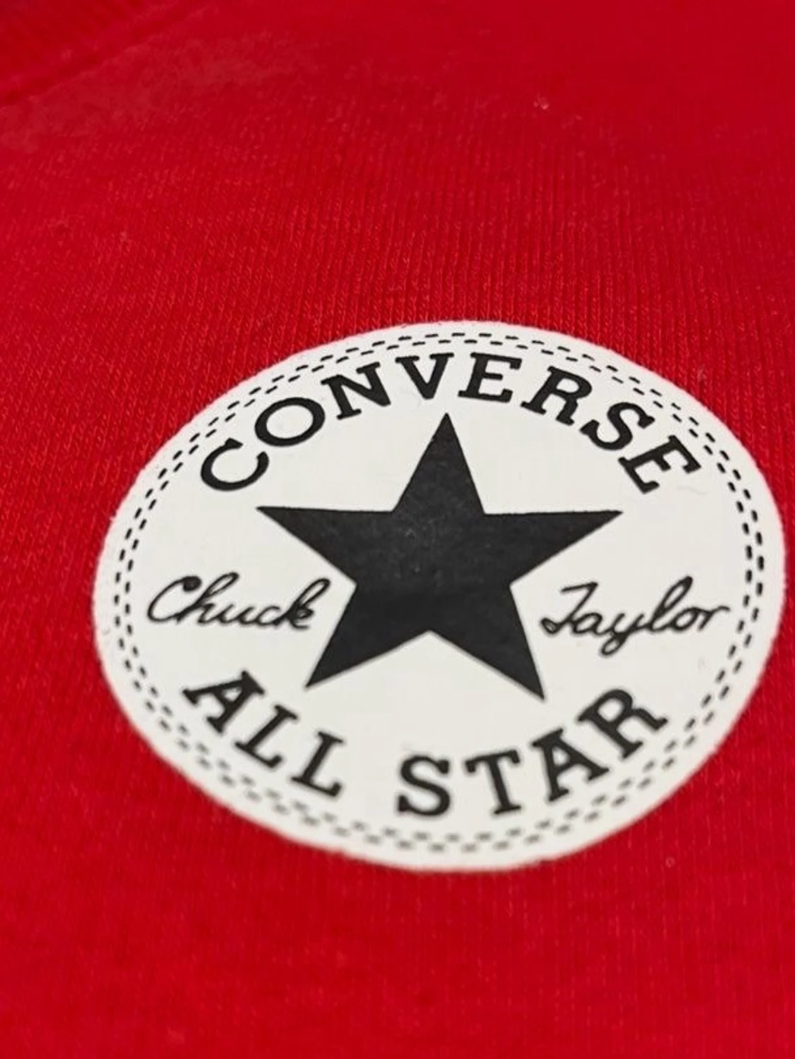 Röd och blå Converse All Star tröja - 3