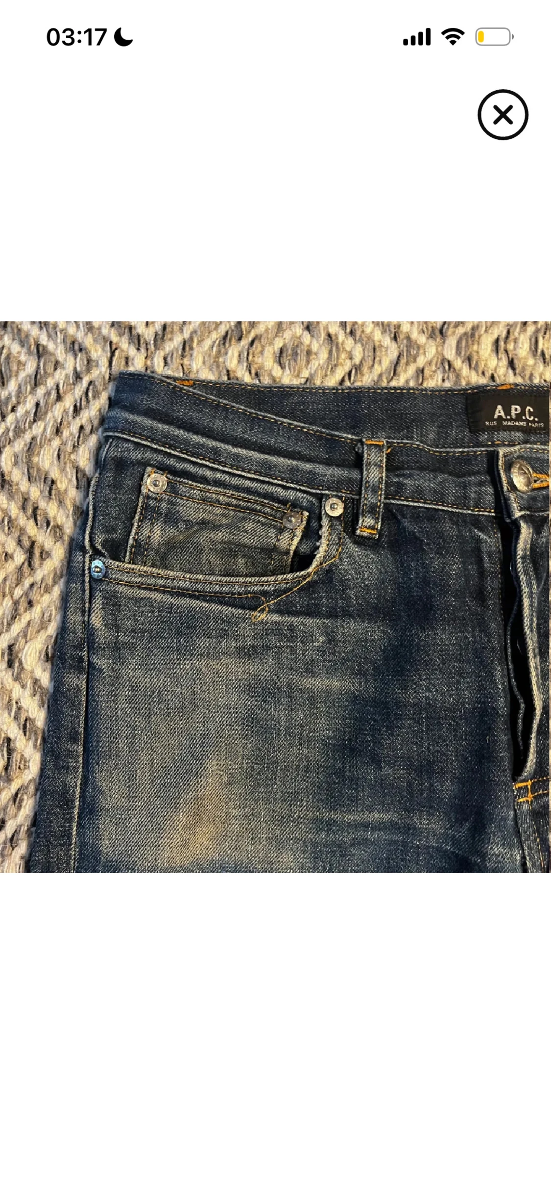 A.P.C. Selvedge jeans - 3
