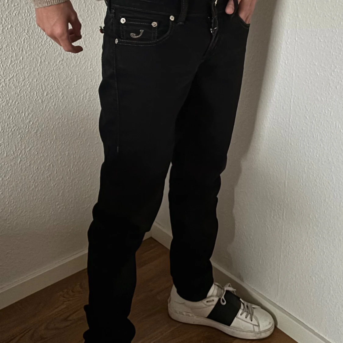Svarta Jacob Cohen Jeans