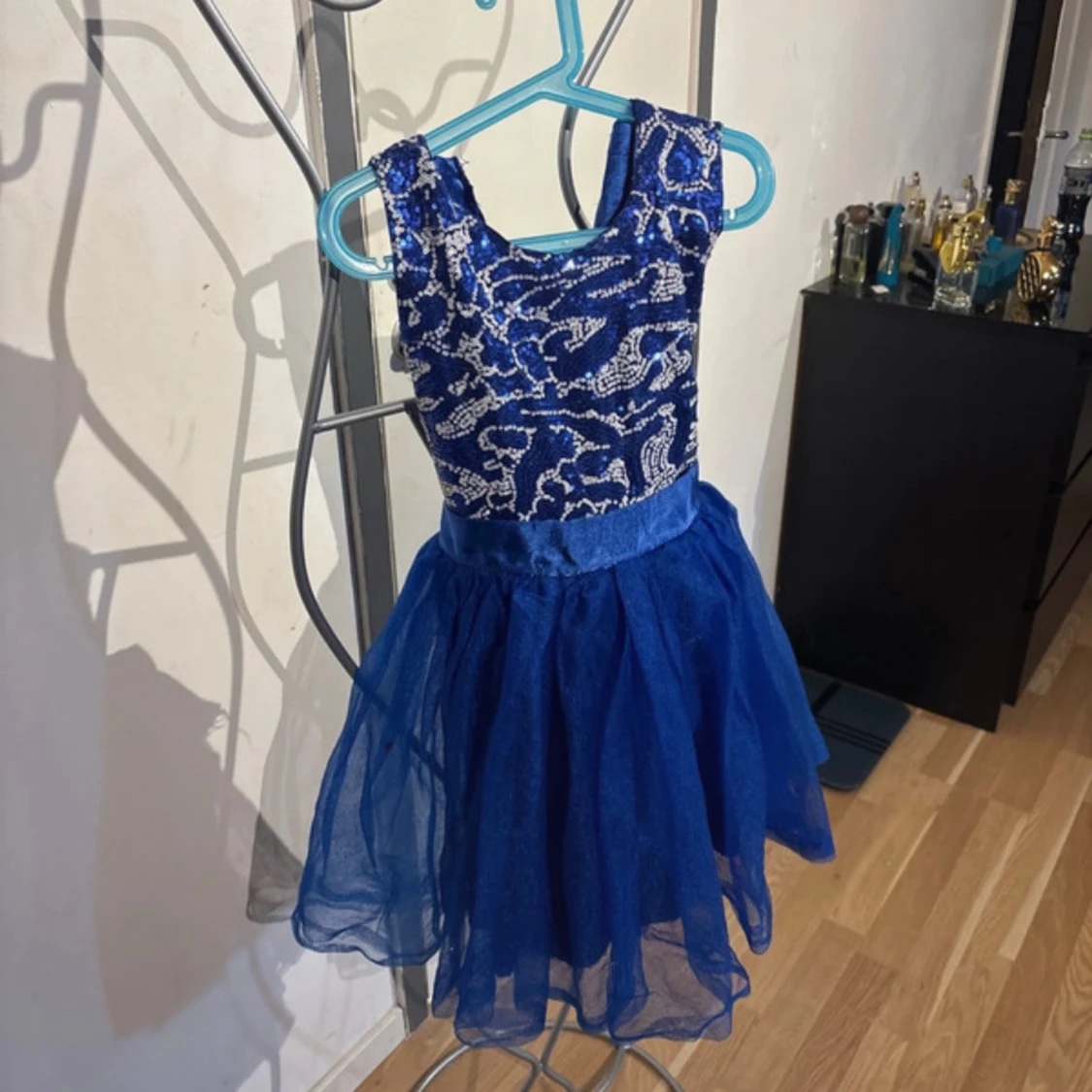 Blå barn klänning - 2