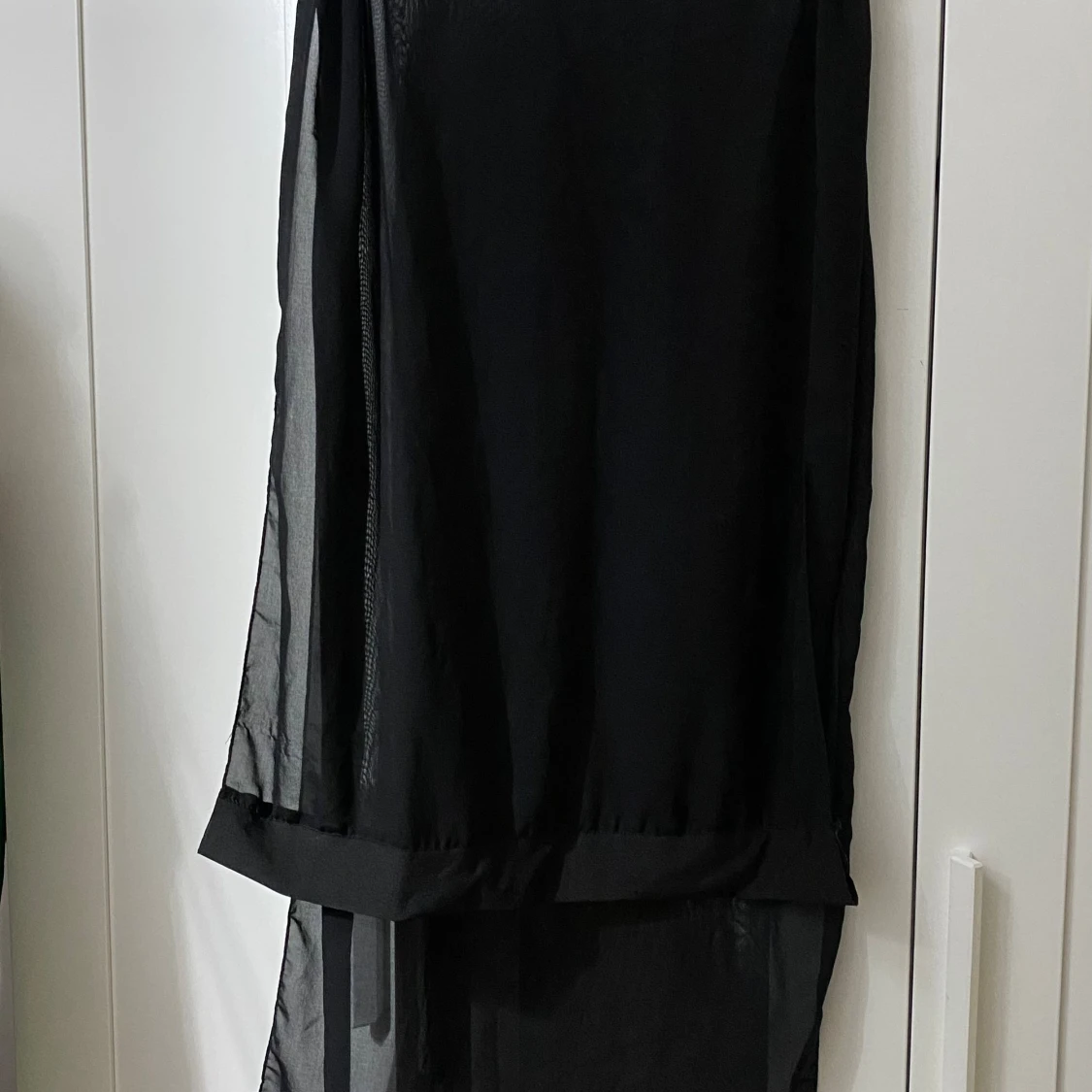 Svart hijab/slöja eller halsduk  - 1