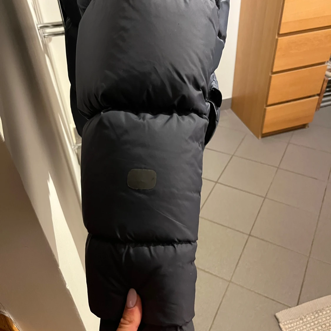 Mörkblå dunjacka från Fjällräven XXS - 3