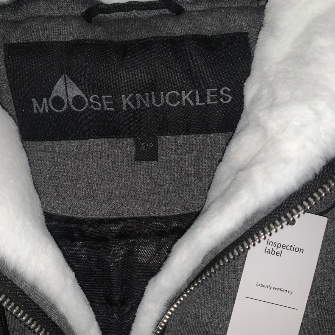 Grå Moose Knuckles classic Bunny  S - 1
