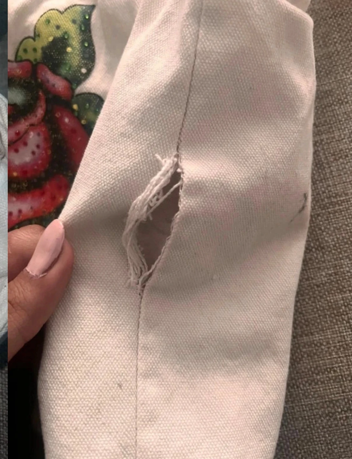 Ed Hardy shoppingväska med tryck - 5