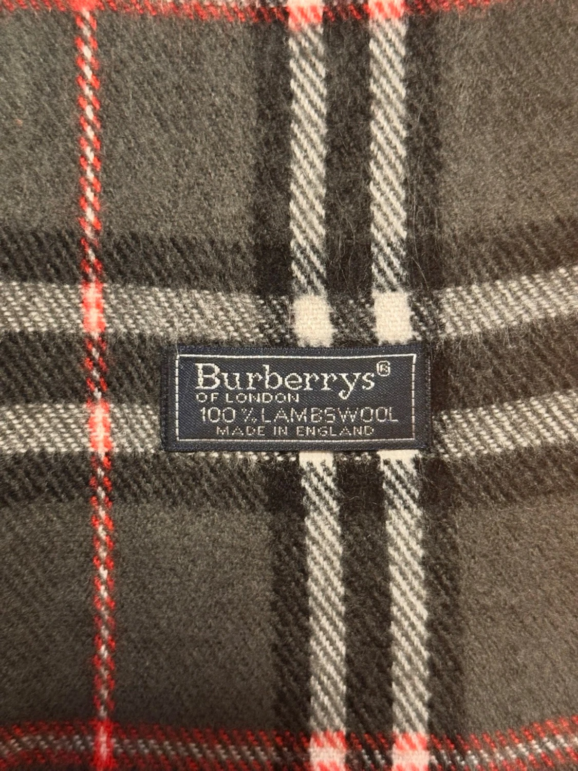 Grå Burberry halsduk - 1