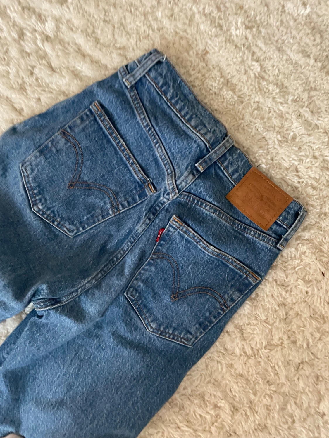 Levi's 501 blå jeans, straight fit - 3