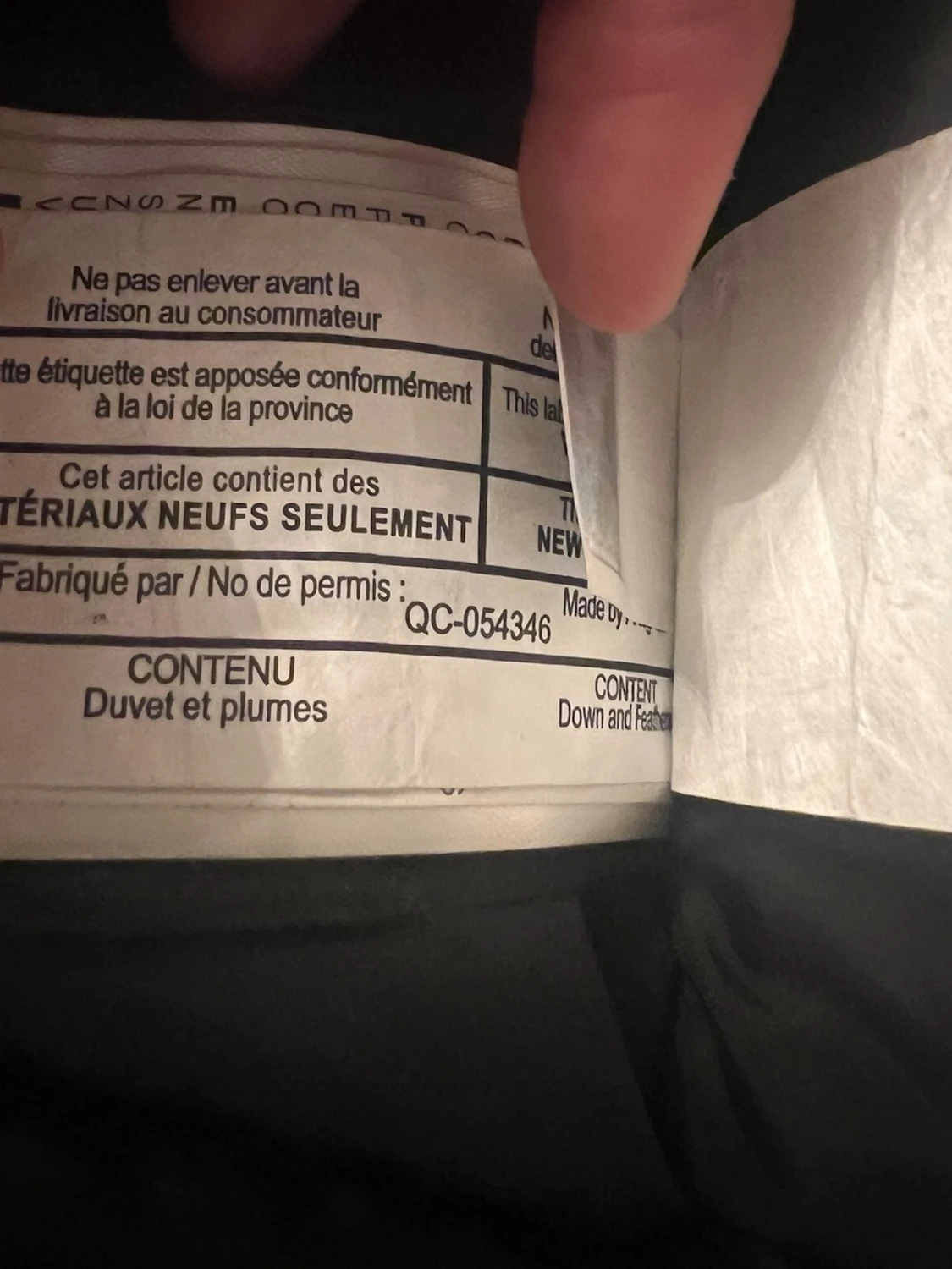 Svart Canada Goose Expedition dunjacka - 4