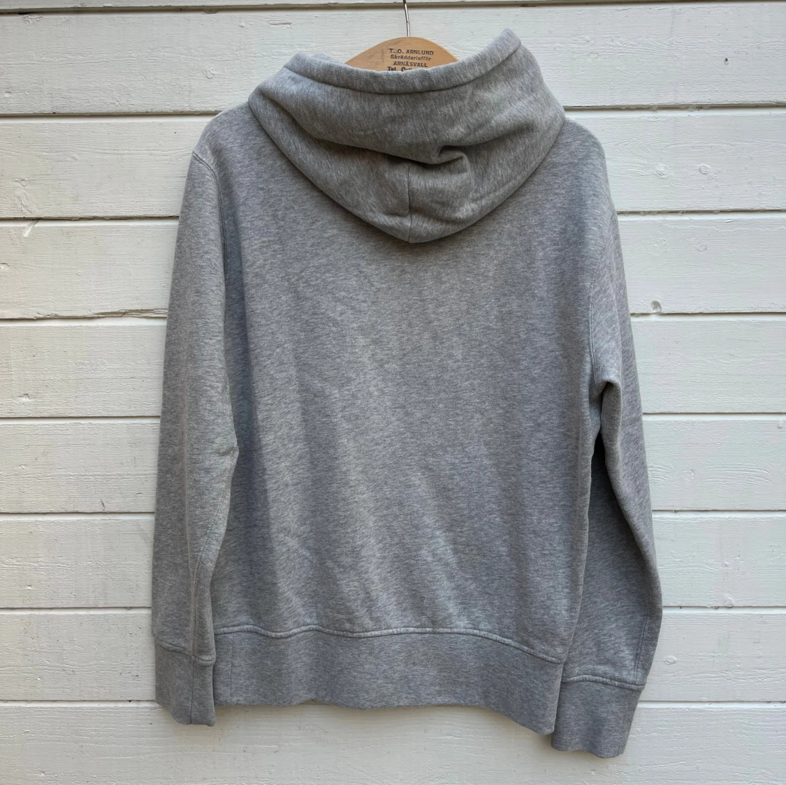 Grå Ralph Lauren Big Pony Hoodie  - 1