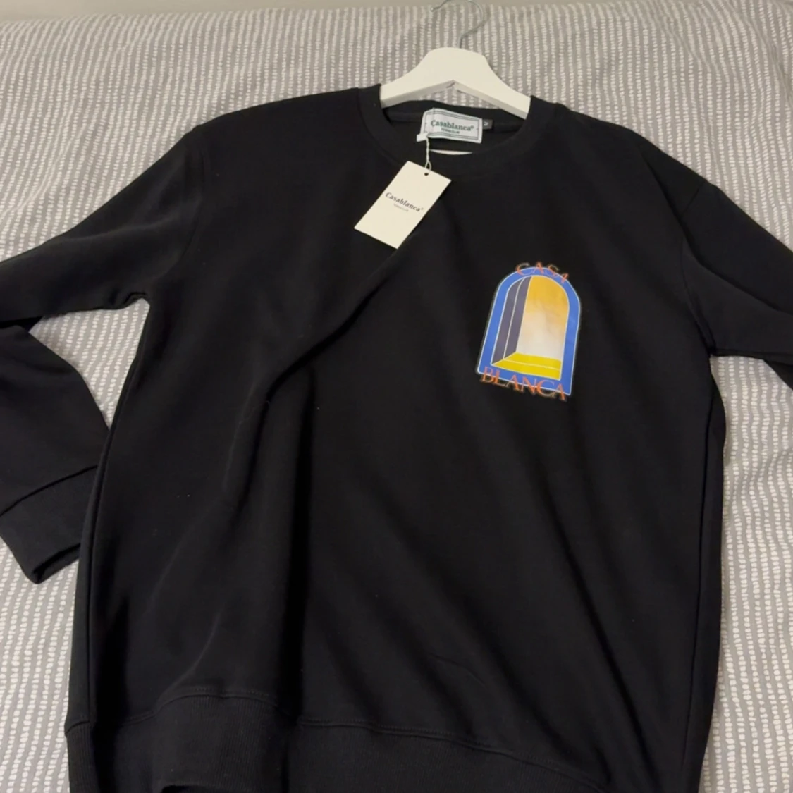 Svart sweatshirt från Casablanca