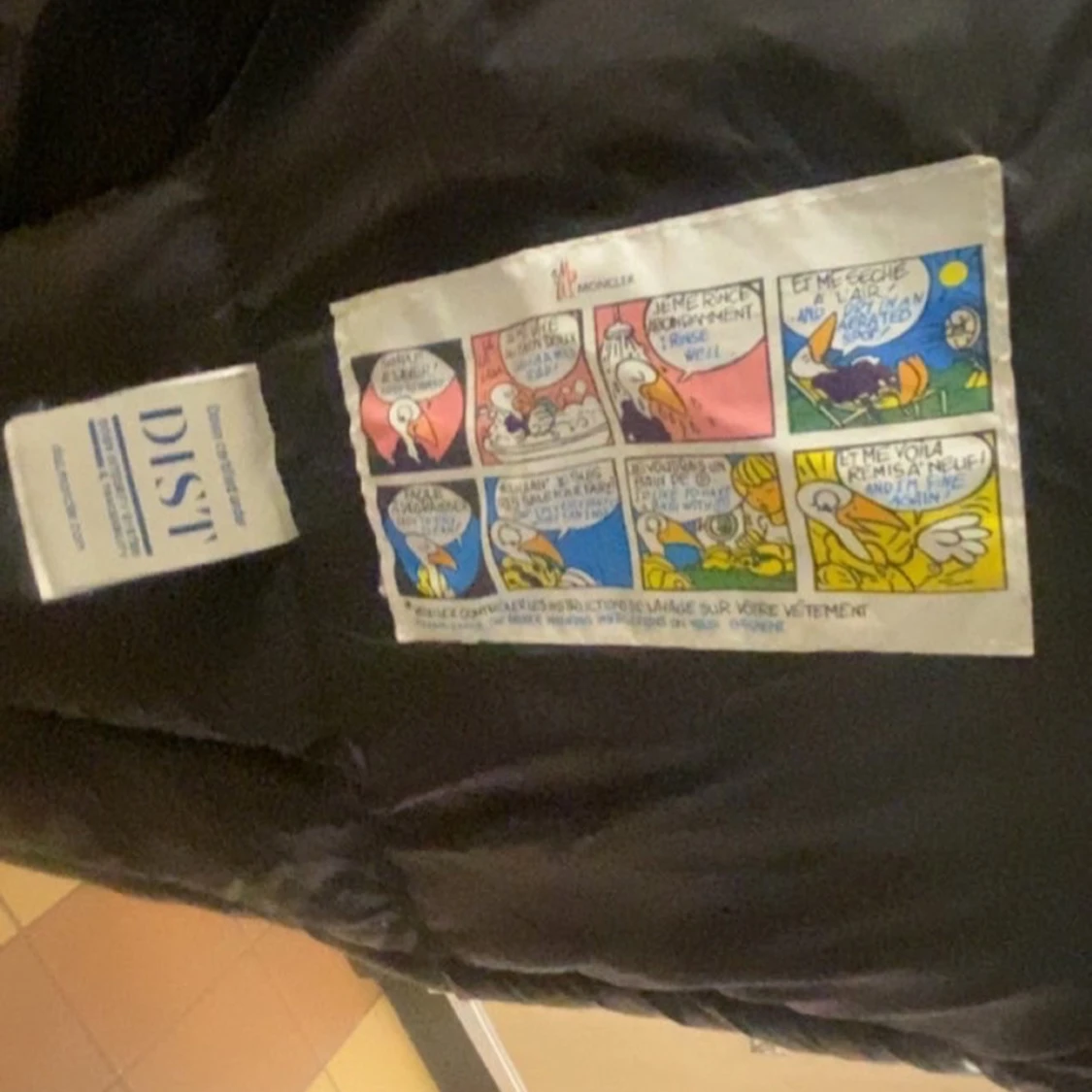 Svart dunväst från Moncler - 2