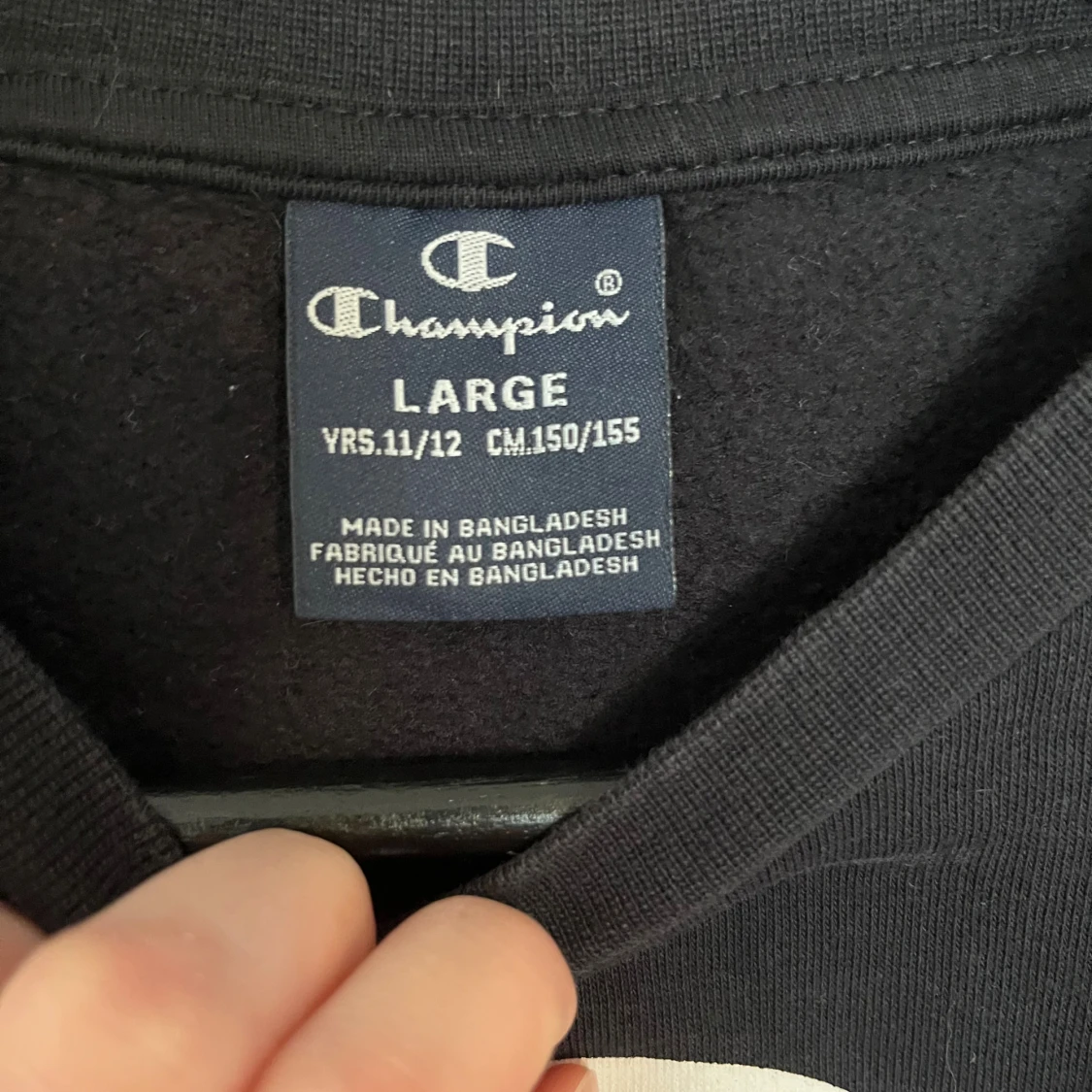 Svart Champion sweatshirt New York - 2