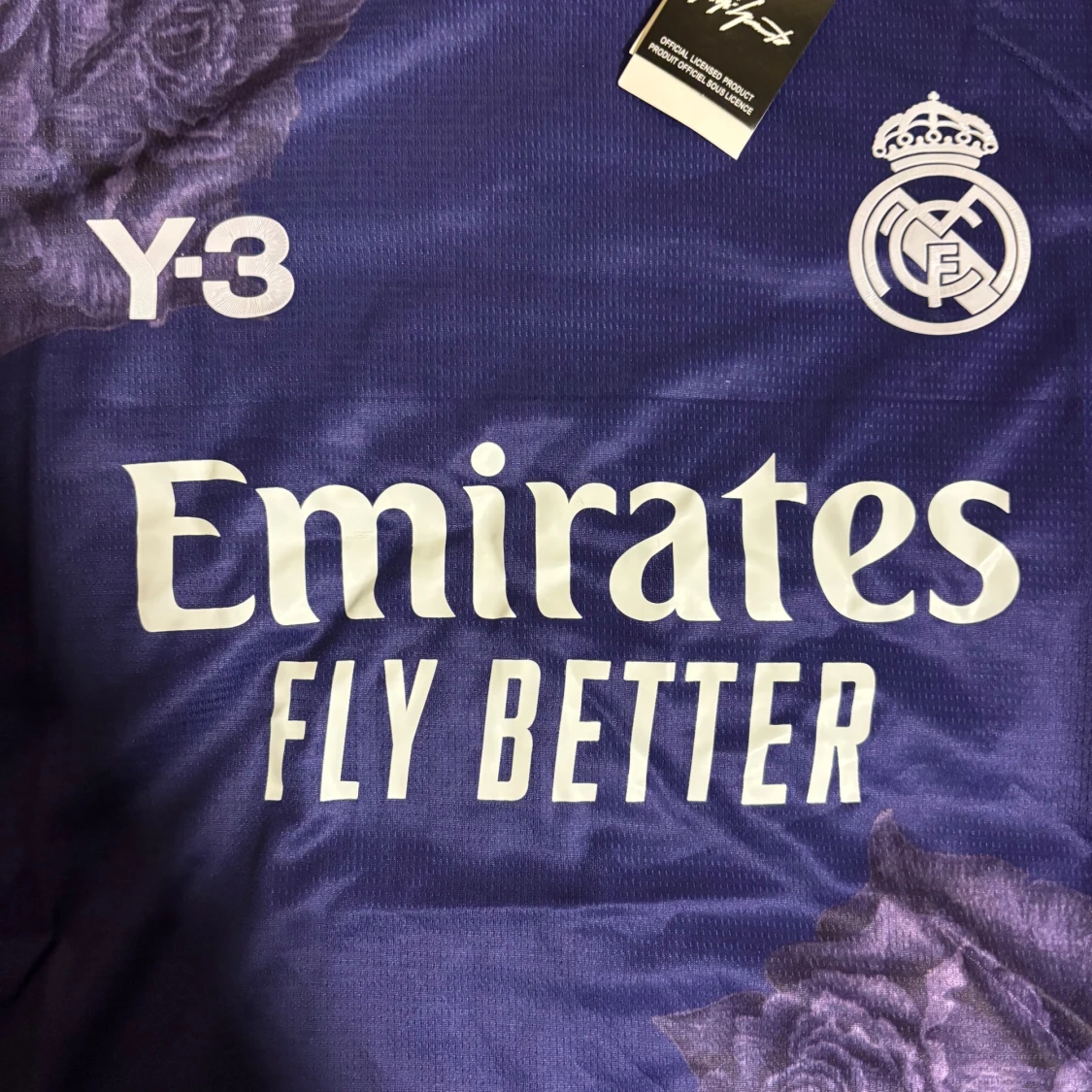 Real Madrid Y-3 lila fotbollströja - 3