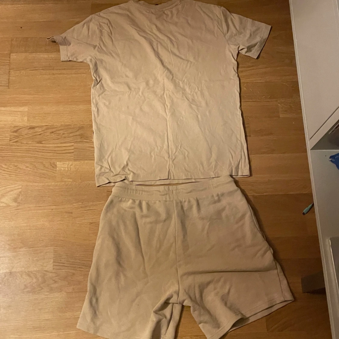 Beige Hoodrich set med snörning XS - 1