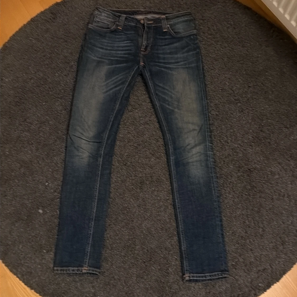 Nudie Jeans Skinny Lin blå jeans - 2