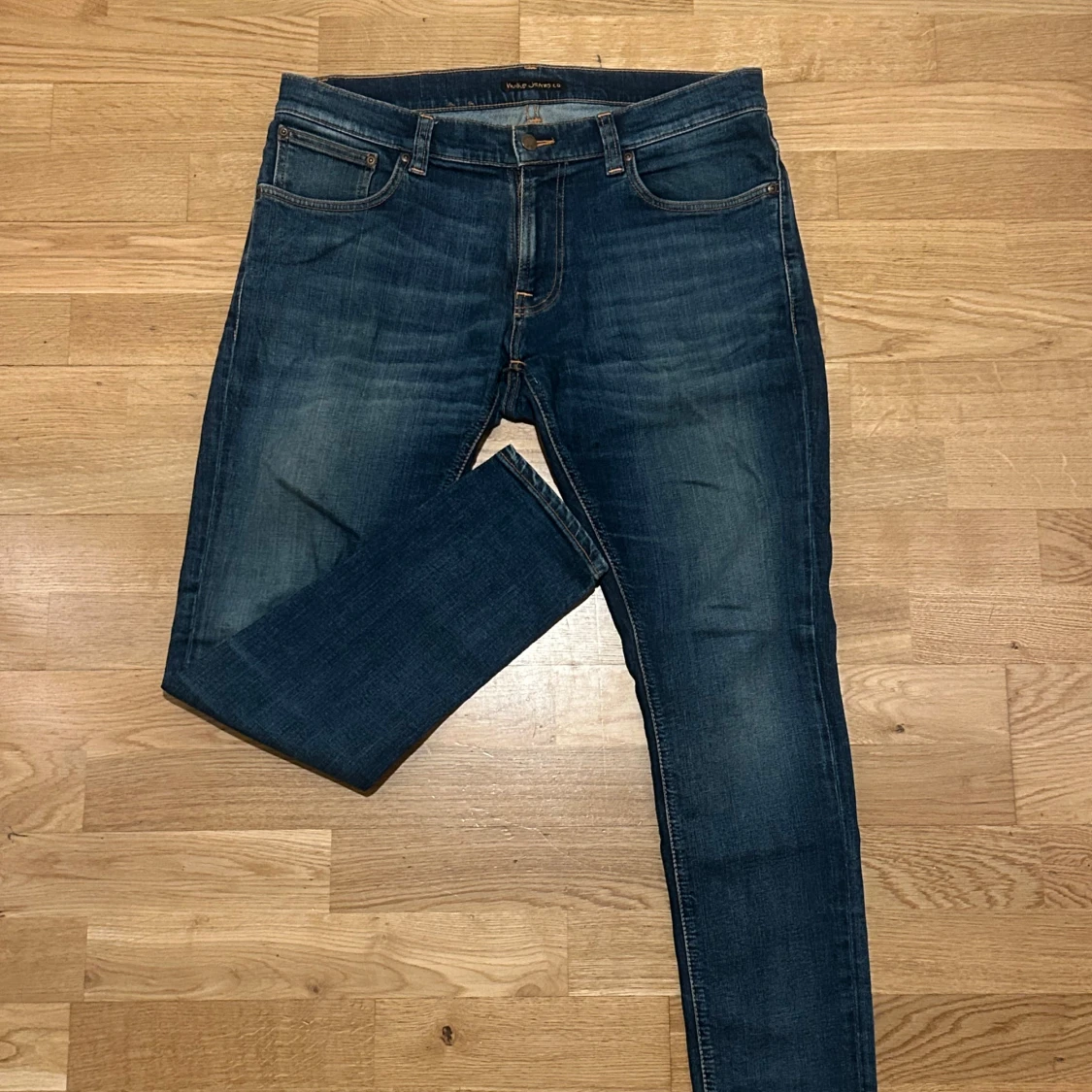 Blå jeans från Nudie Jeans Co