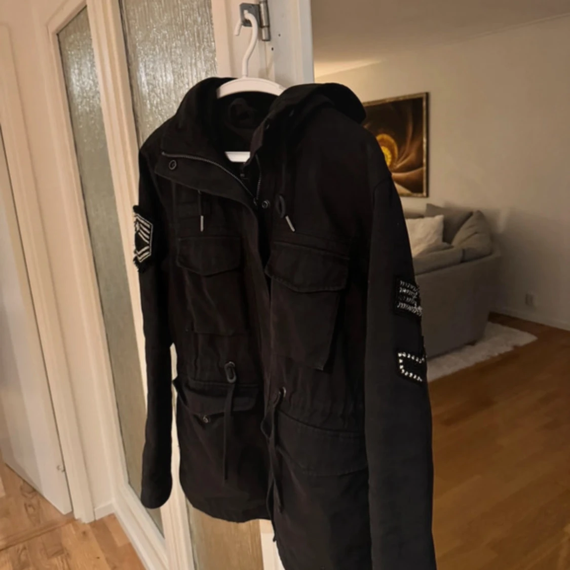 Svart fieldjacket  - 2