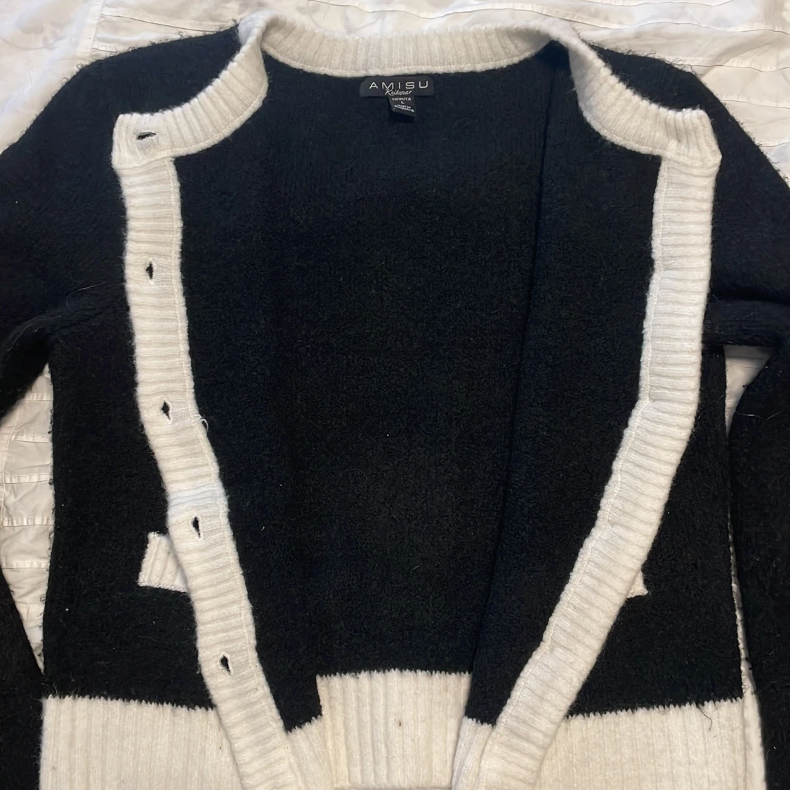 Svart och vit kofta från New Yorker - 2