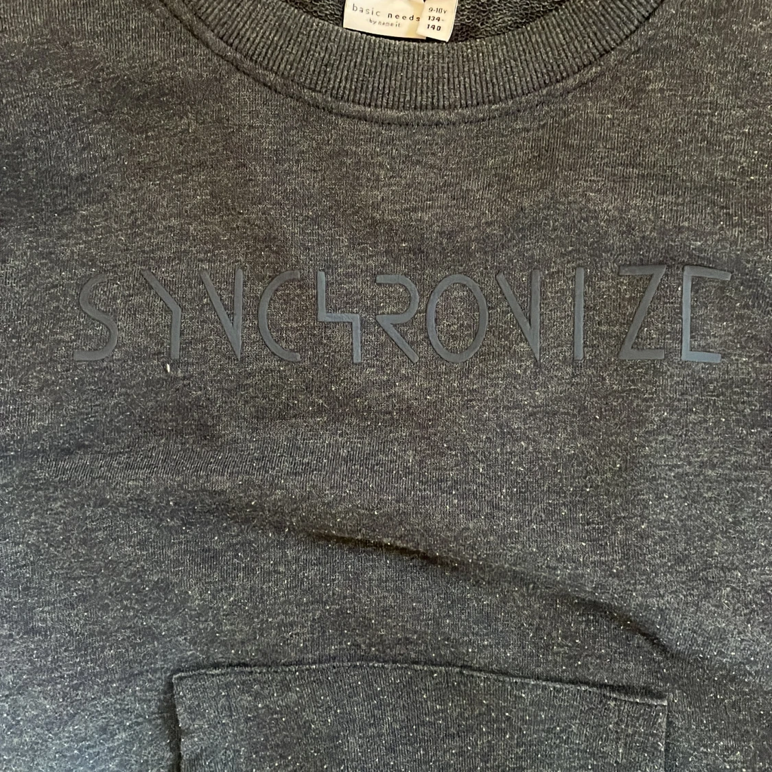 Mörkgrå sweatshirt från Name It - 3