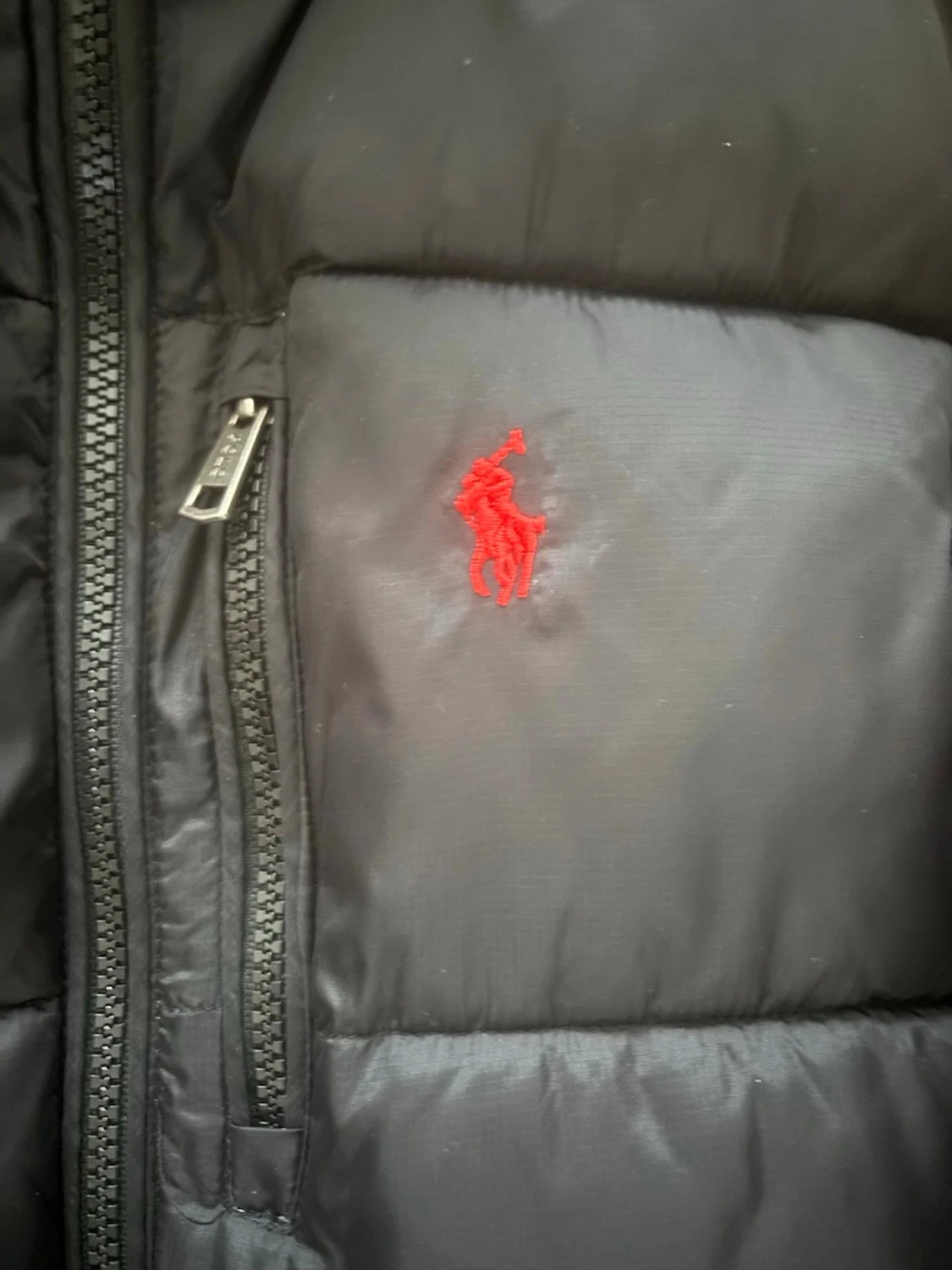 Svart pufferjacka från Polo Ralph Lauren - 1