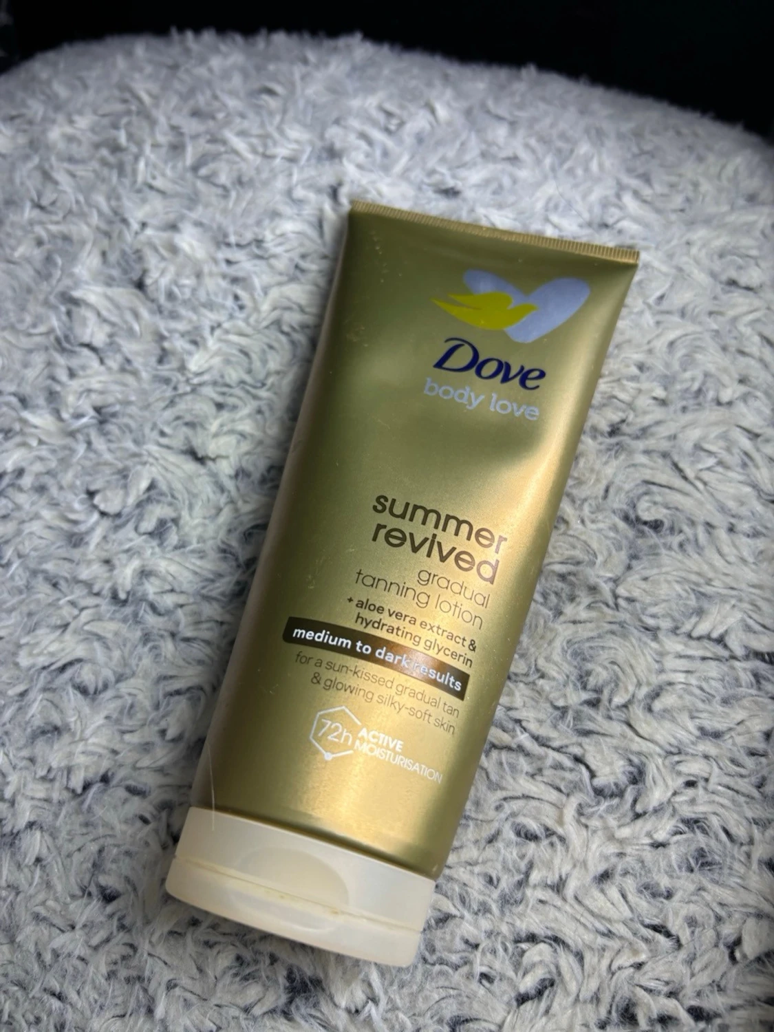 Dove Summer Revived tanning lotion