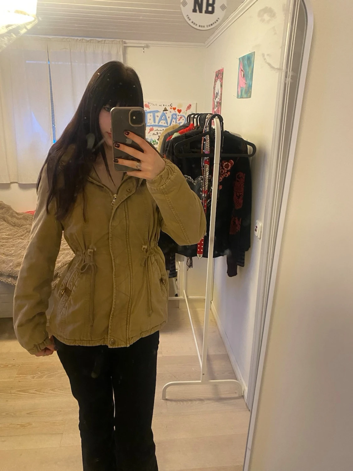 Beige tjock jacka med teddyfoder!!🥰🥰 - 1