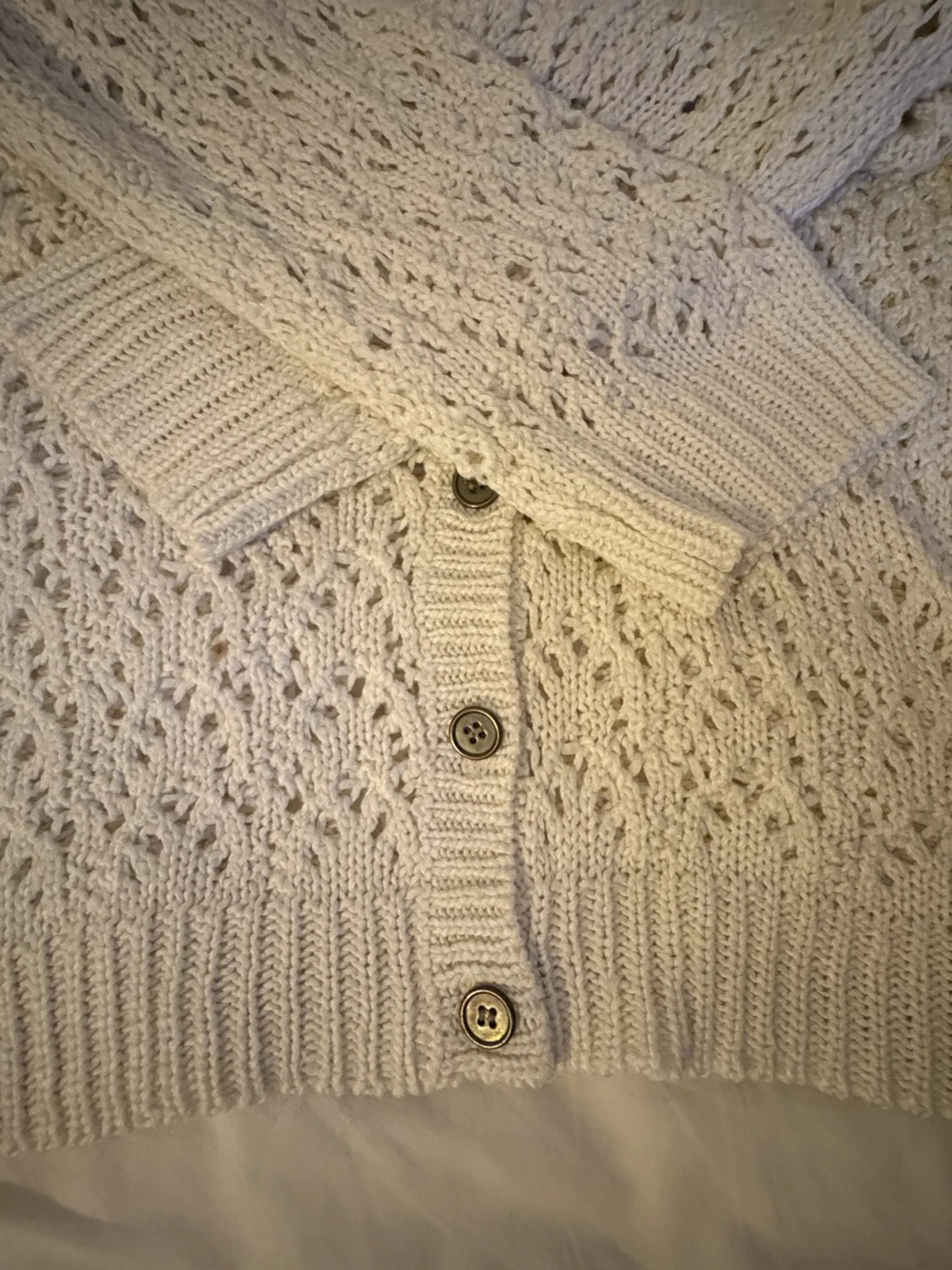 Fin mönserstickad kofta från Zara - 6