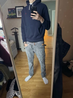  Ralph lauren hoodie - Marine Blå Ralph lauren hoodie 