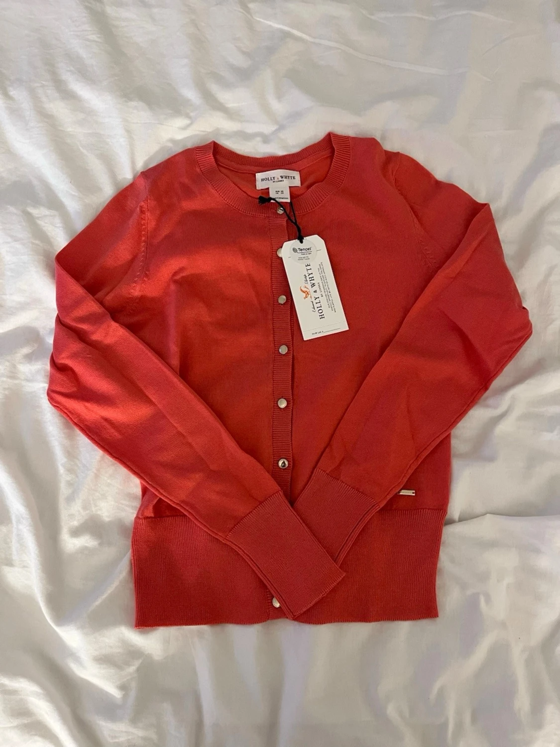 Röd kofta från Holly & Whyte XS