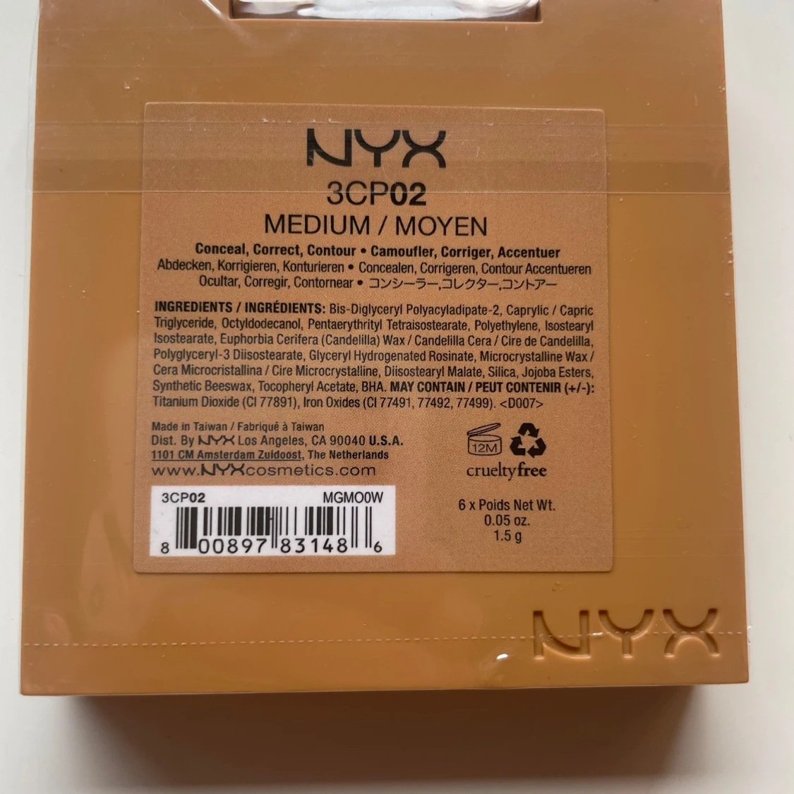 NYX Colour Correct  Palette - 3