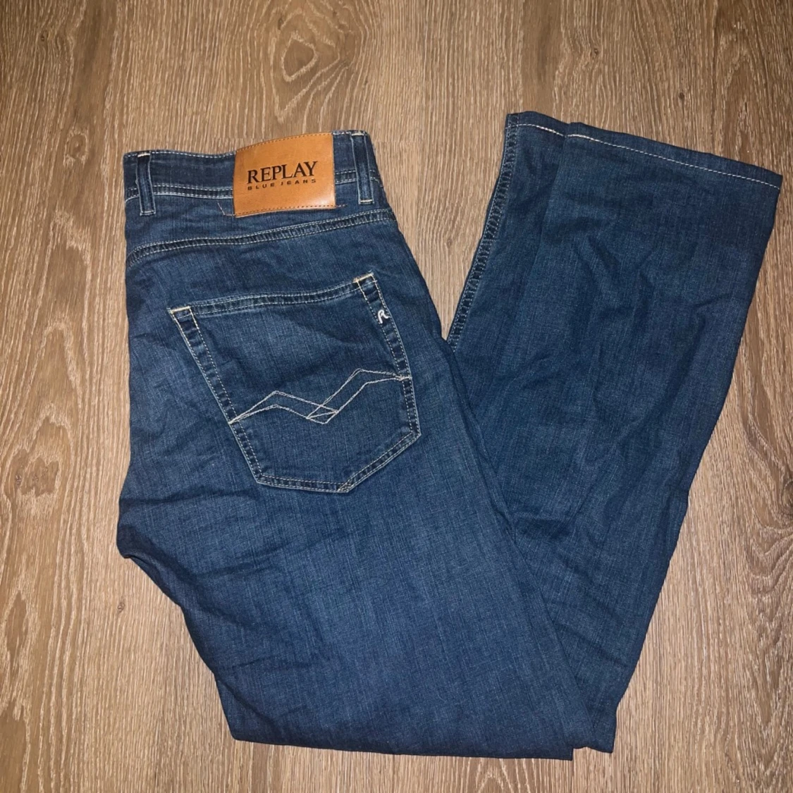 Blå jeans från Replay - 90