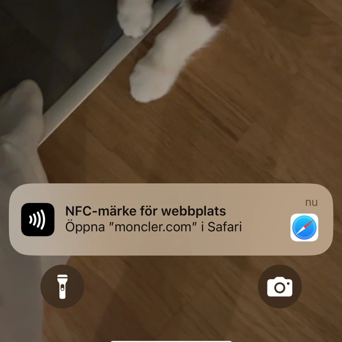 Mörkblå cardigan  från Moncler med huva - 2