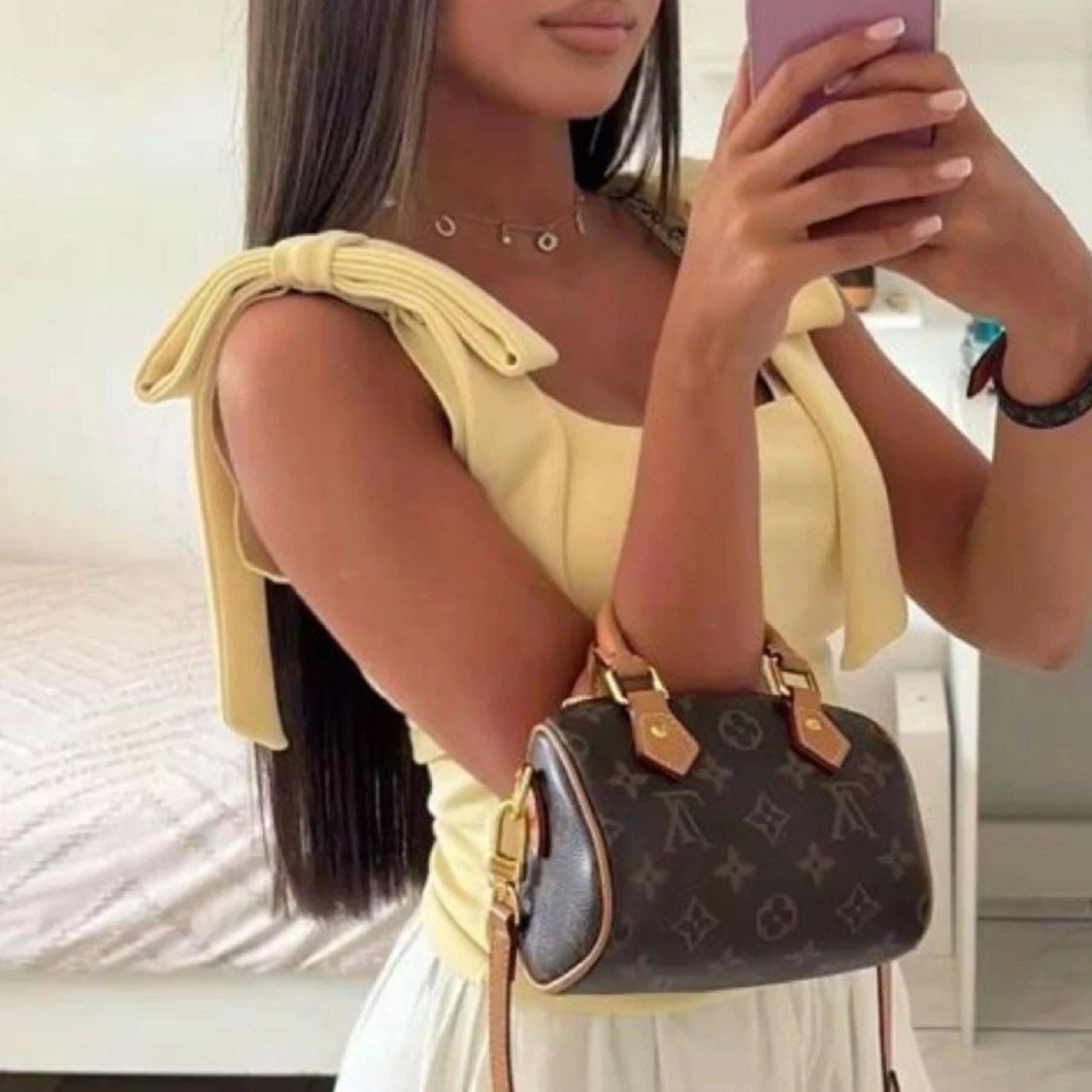 Gul linnetopp från ZARA - 2