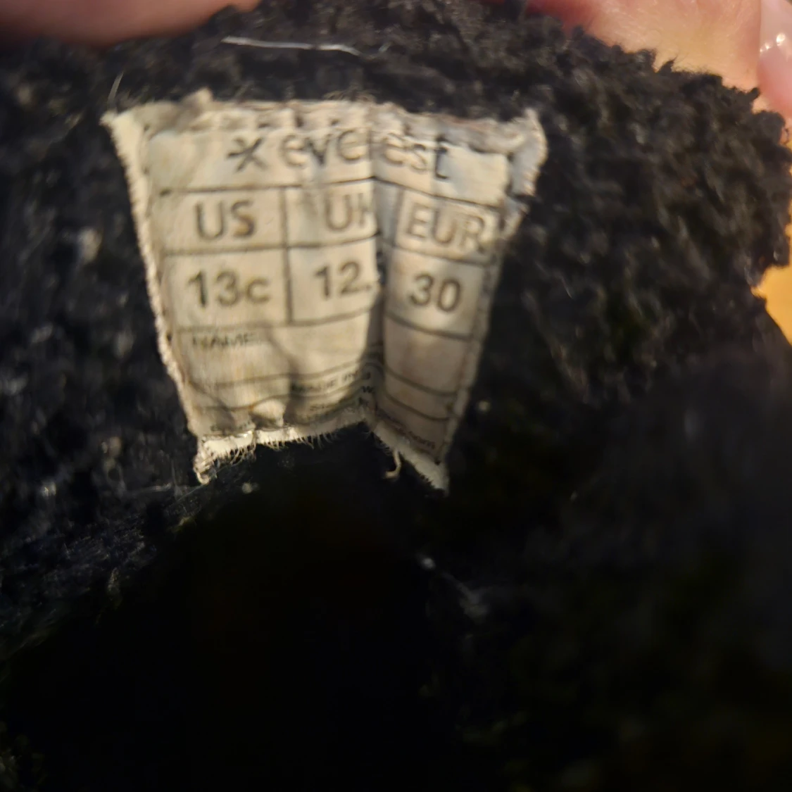 Svarta vinterkängor från Everest stl 30 - 1