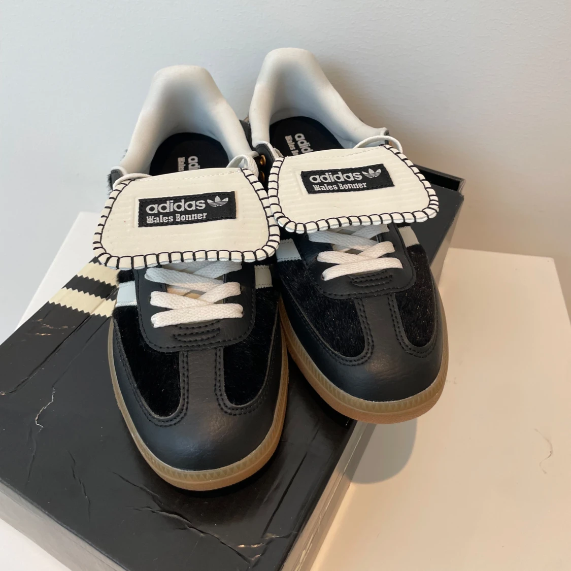Adidas Samba Wales Bonner svart/vit - 2