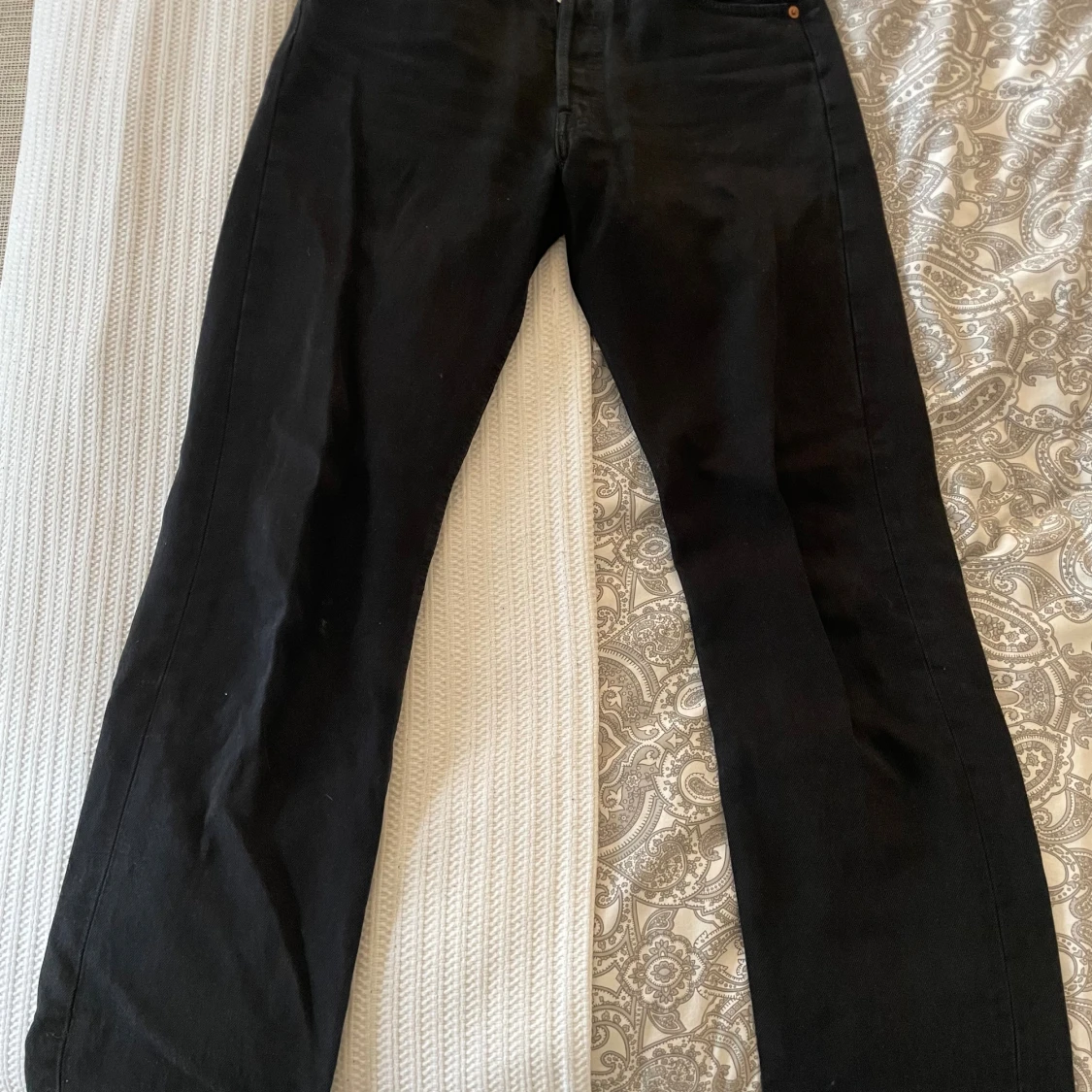 Levis 501 jeans straight fit svarta - 1