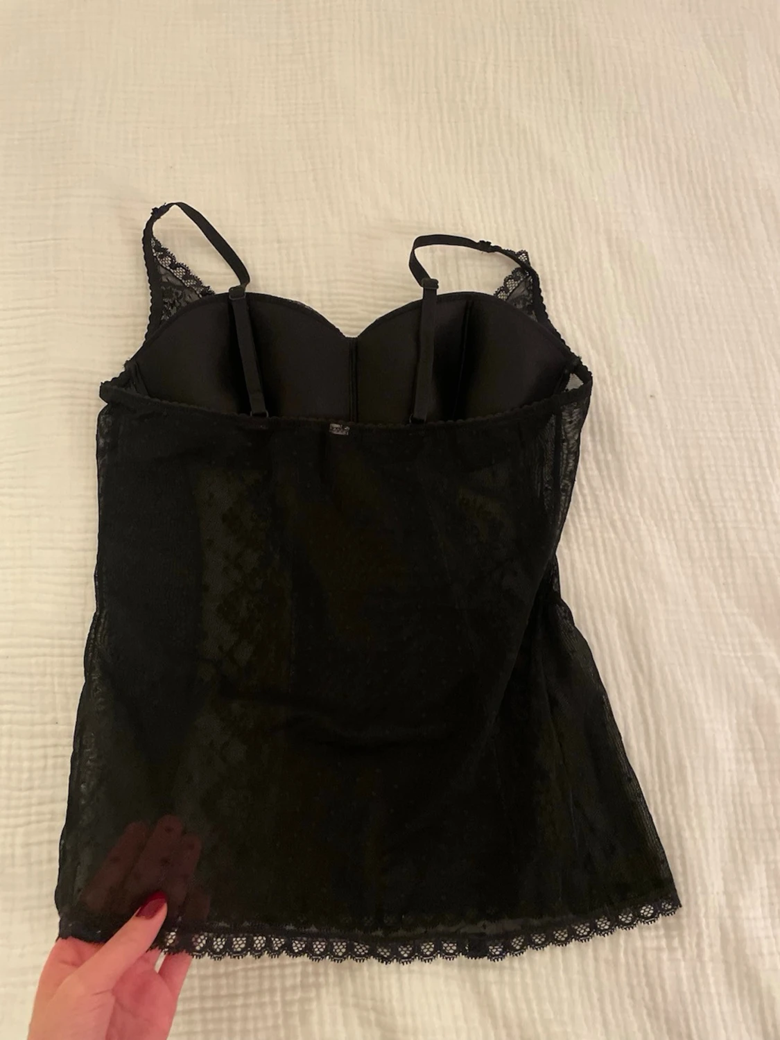 Svart spetslinne - 3