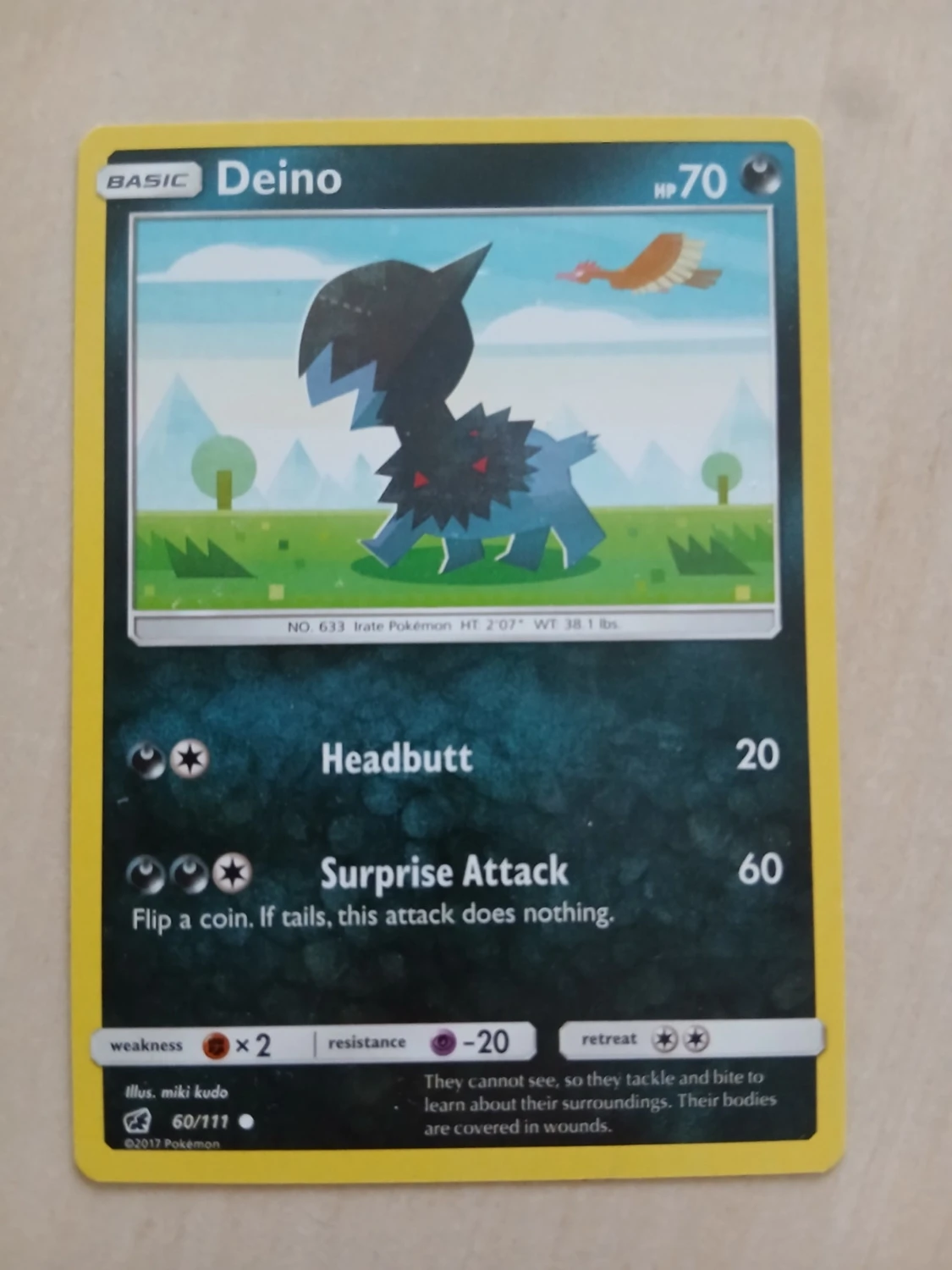 Pokémon kort.  3 kr