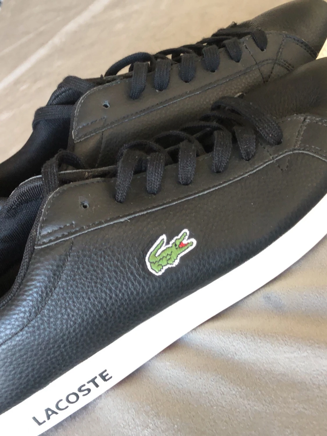 Svarta sneakers från Lacoste - 3