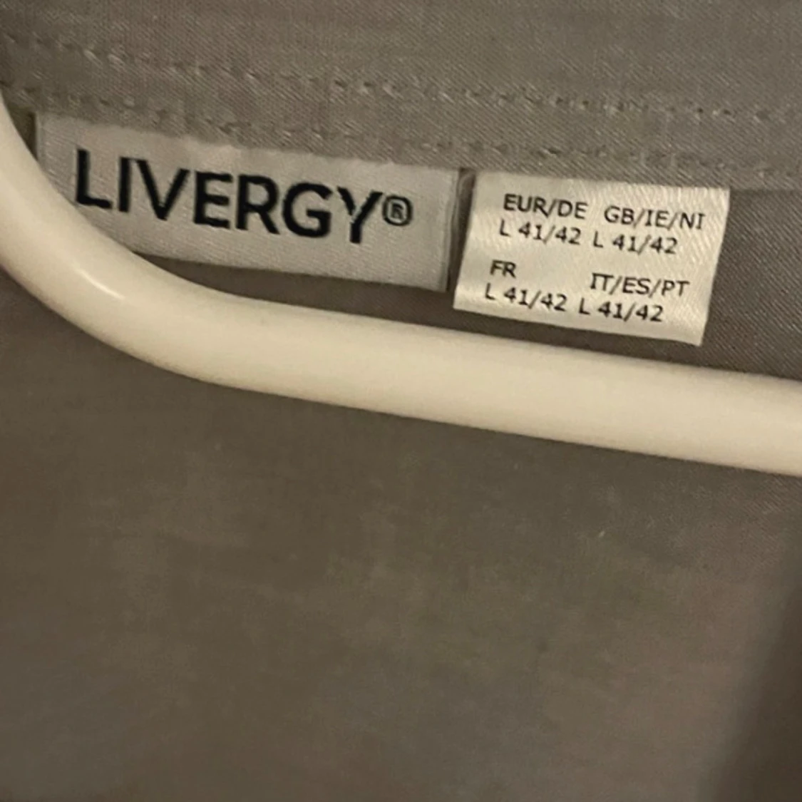 Grå skjorta från Livergy, storlek L - 2